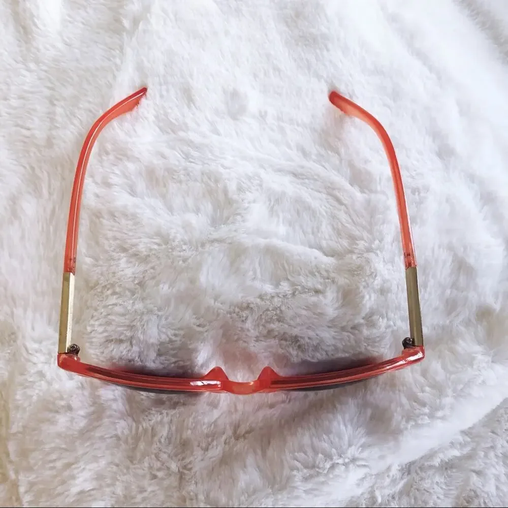 Celia Red Cat Eye Full Rim Sunglasses